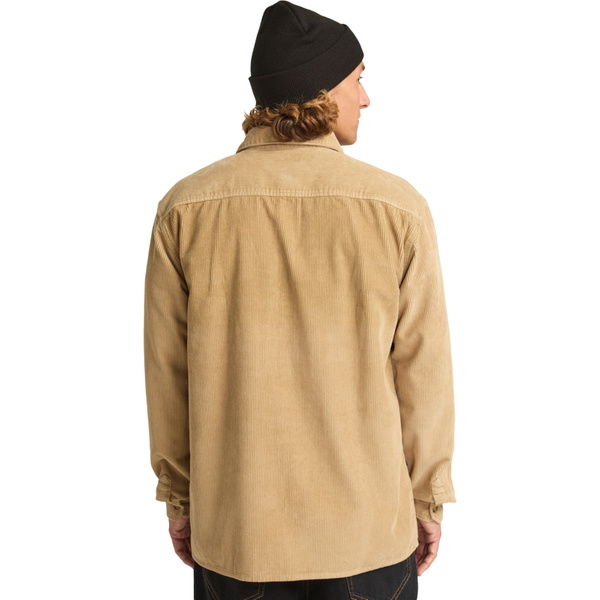 2025 Billabong Mens Bong Days Long Sleeve Shirt EBYWT03015 - Khaki